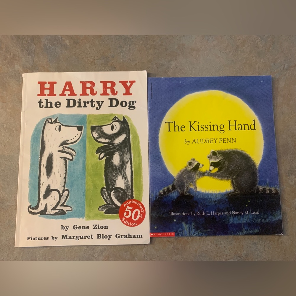 4 softcover storybooks